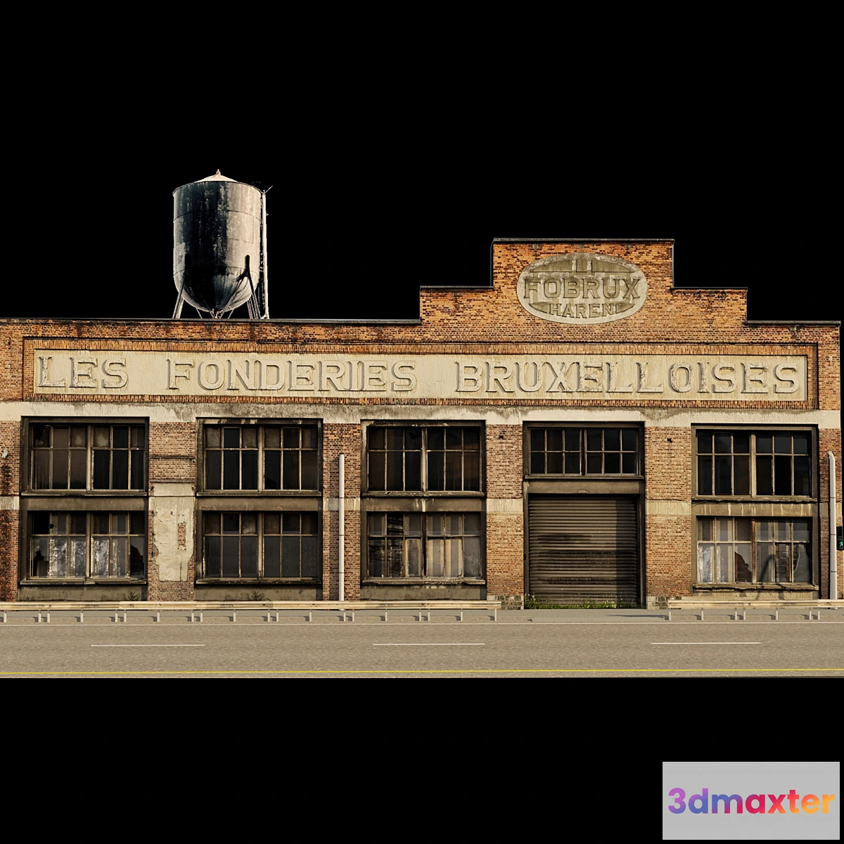 1429804 - Fasade “FOBRUX HAREN” 3D Max