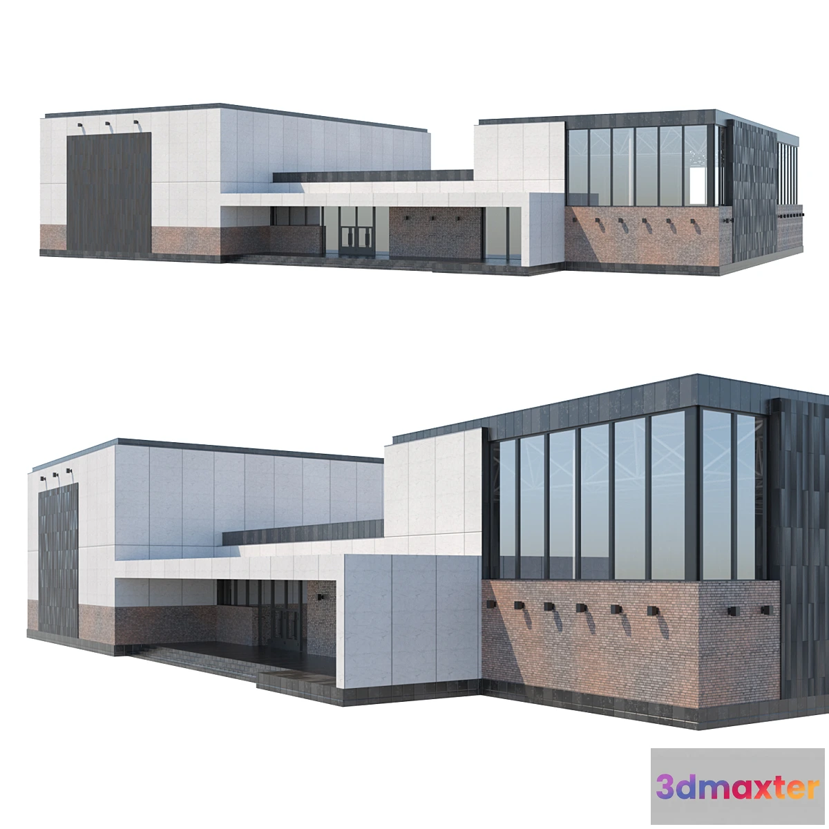 1457006 - Sports Complex 3D Max