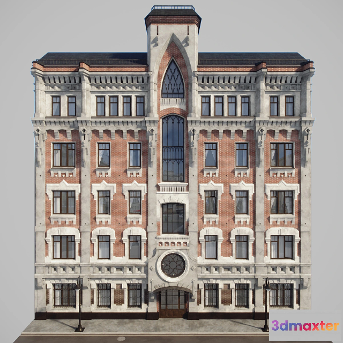 1463822 - Building facade 3D Max