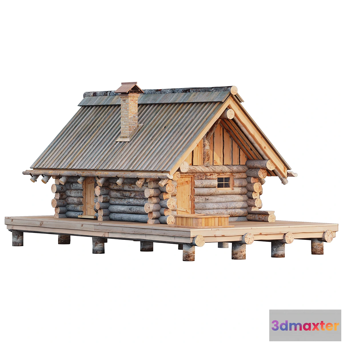 1472384 - Karelian bath from Kelo 3D Max