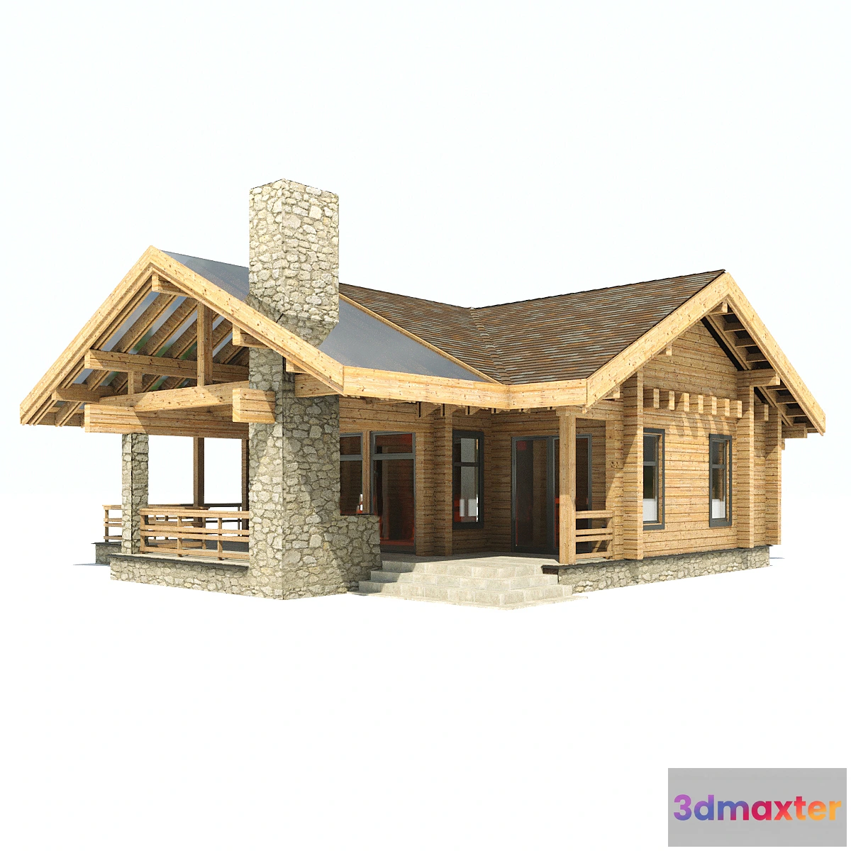 1478672 - eco cottage 3D Max