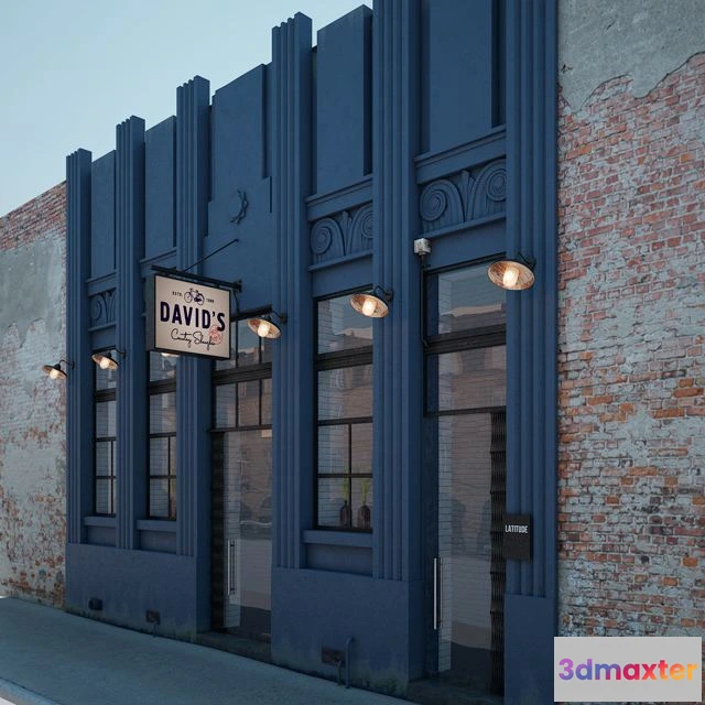 1539915 - David’s Restaurant In Melbourne 3D Max