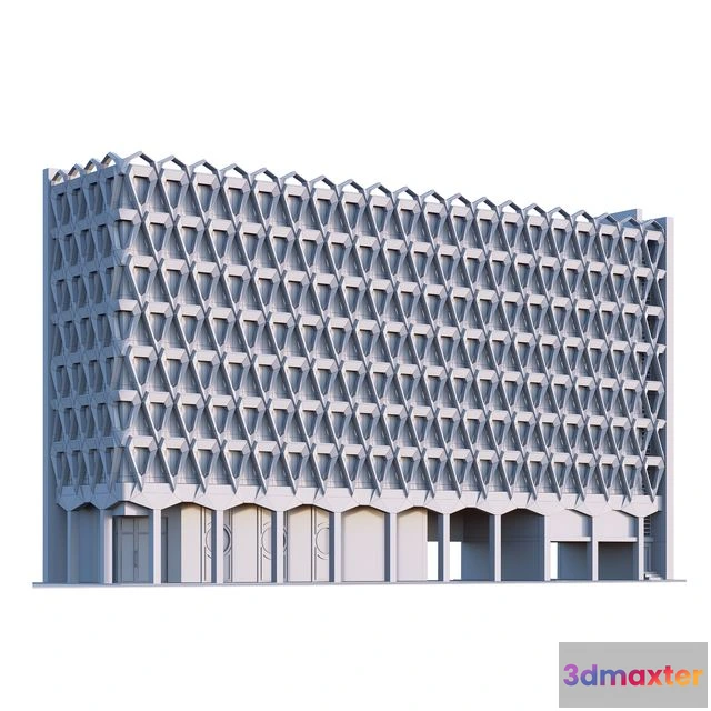 1541899 - Facade parking 3D Max