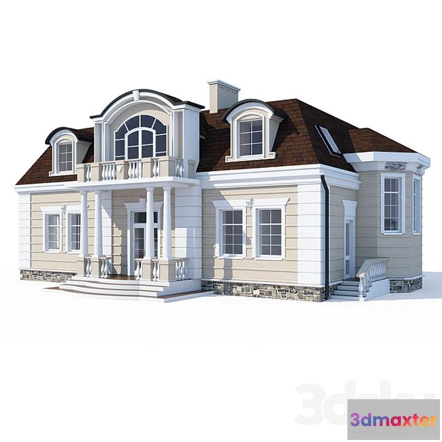 1542167 - ABS House V23 3D Max