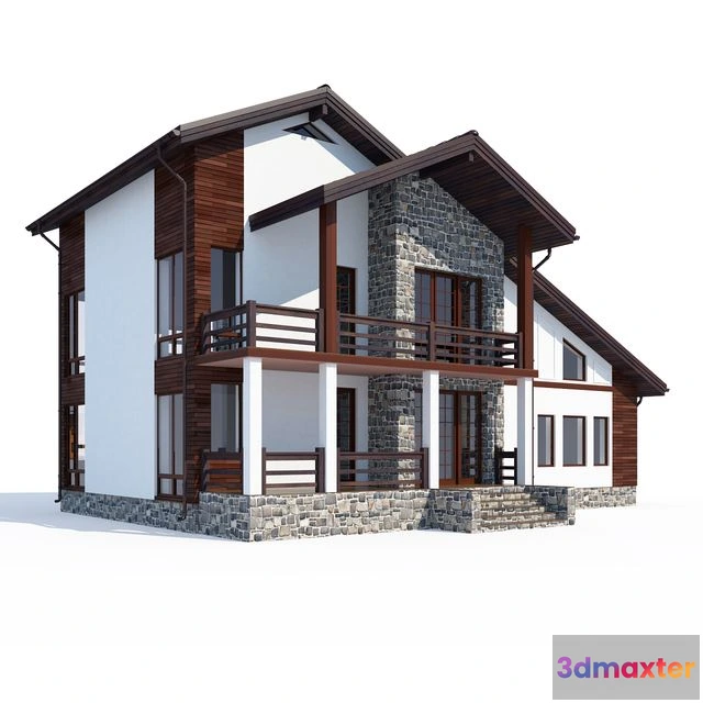 1542175 - ABS House V55 3D Max