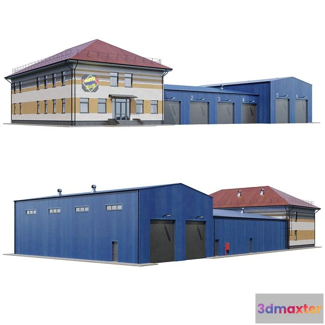 1548785 - Autoservice V2 3D Max