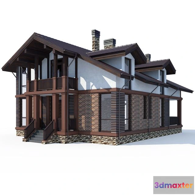 1555397 - ABS House V12 3D Max