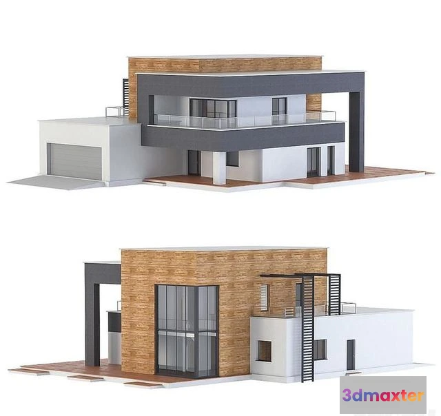 1560687 - Modern house 3D Max