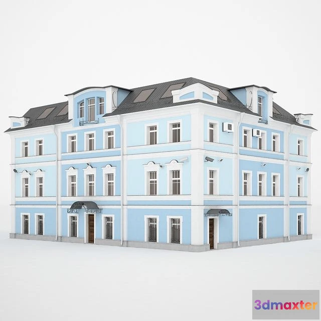 1563631 - Building Street Big Glade 3D Max