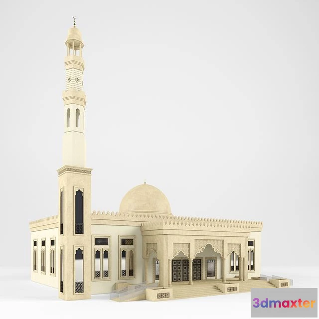 1568478 - Mosque ( jame ) 3D Max