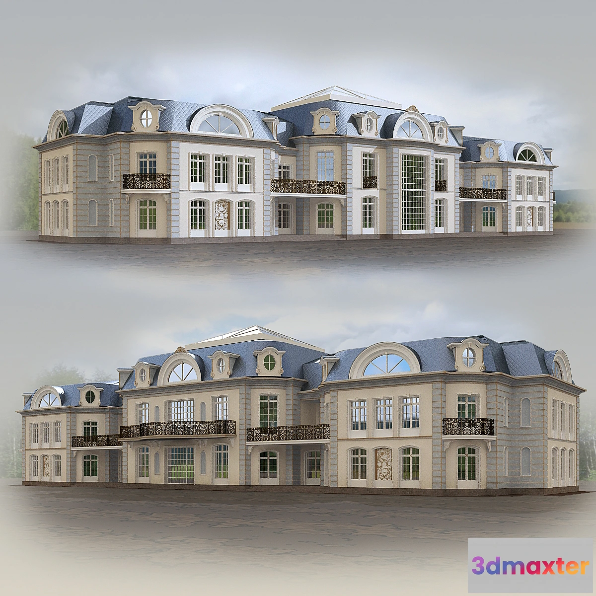 577546 - Mansion in the classic style