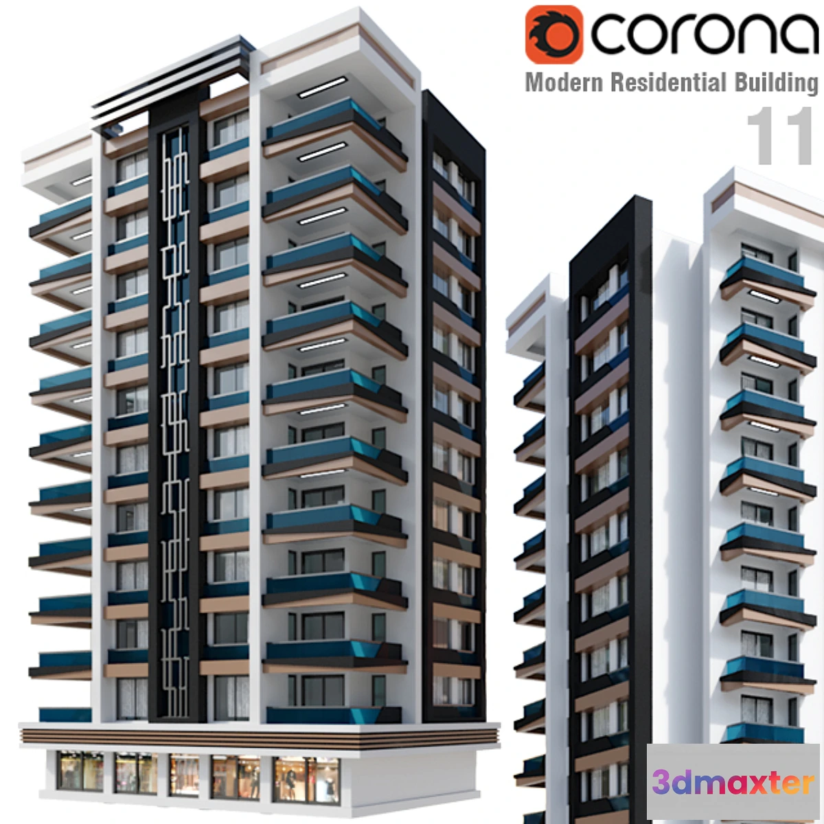 589958 - Modern Residential Building 011