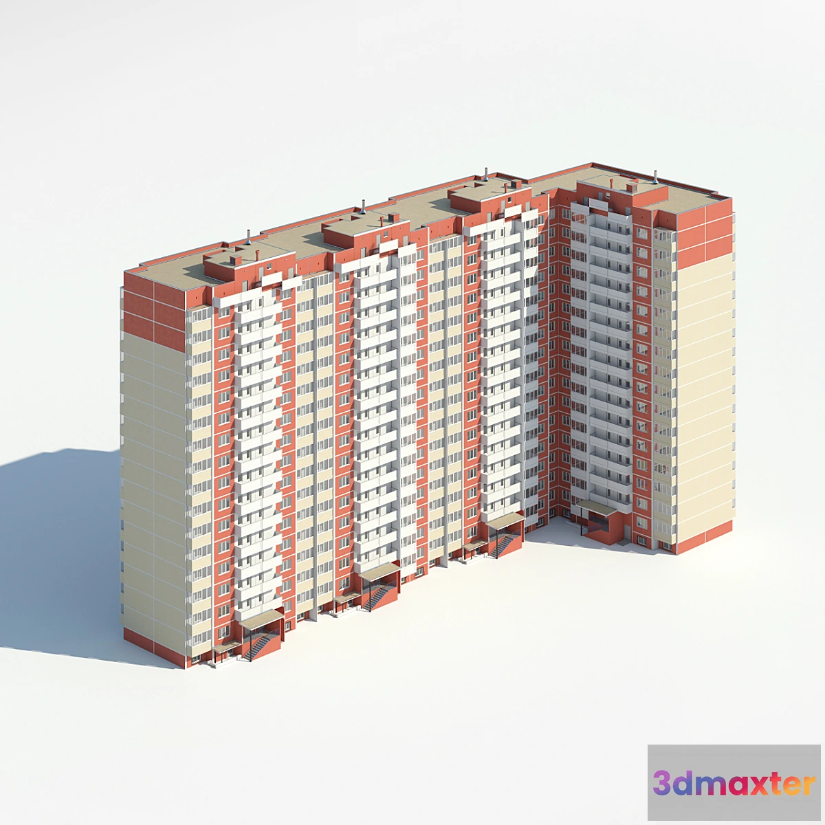 652923 - Space-block house. Series RBB-2c