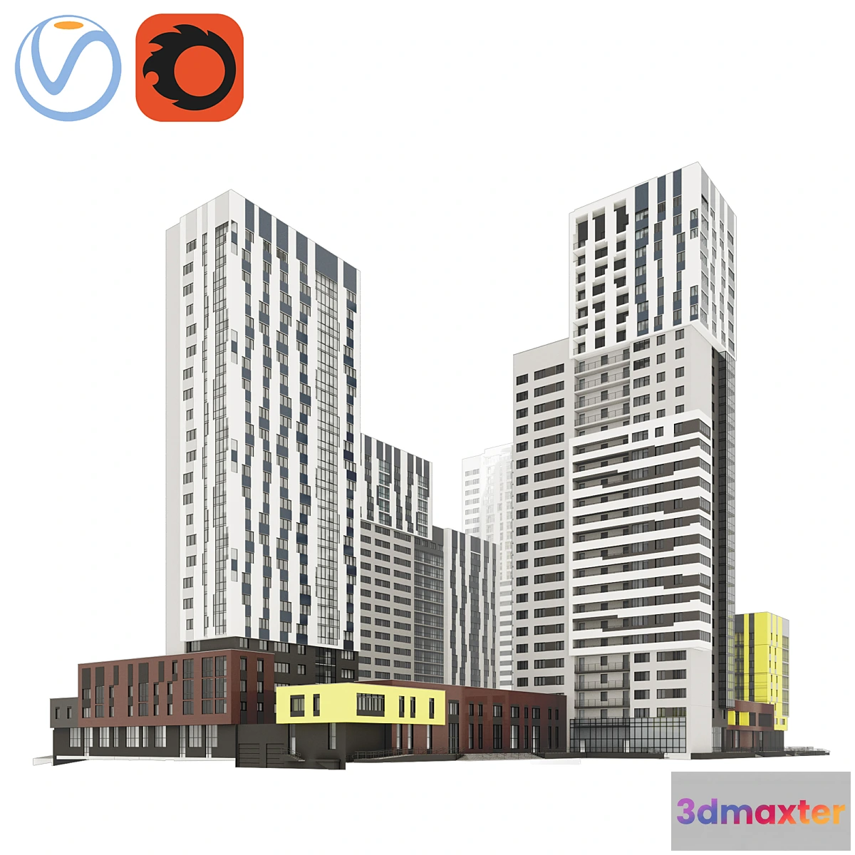 661823 - Quarterly building - multi-apartment house 2