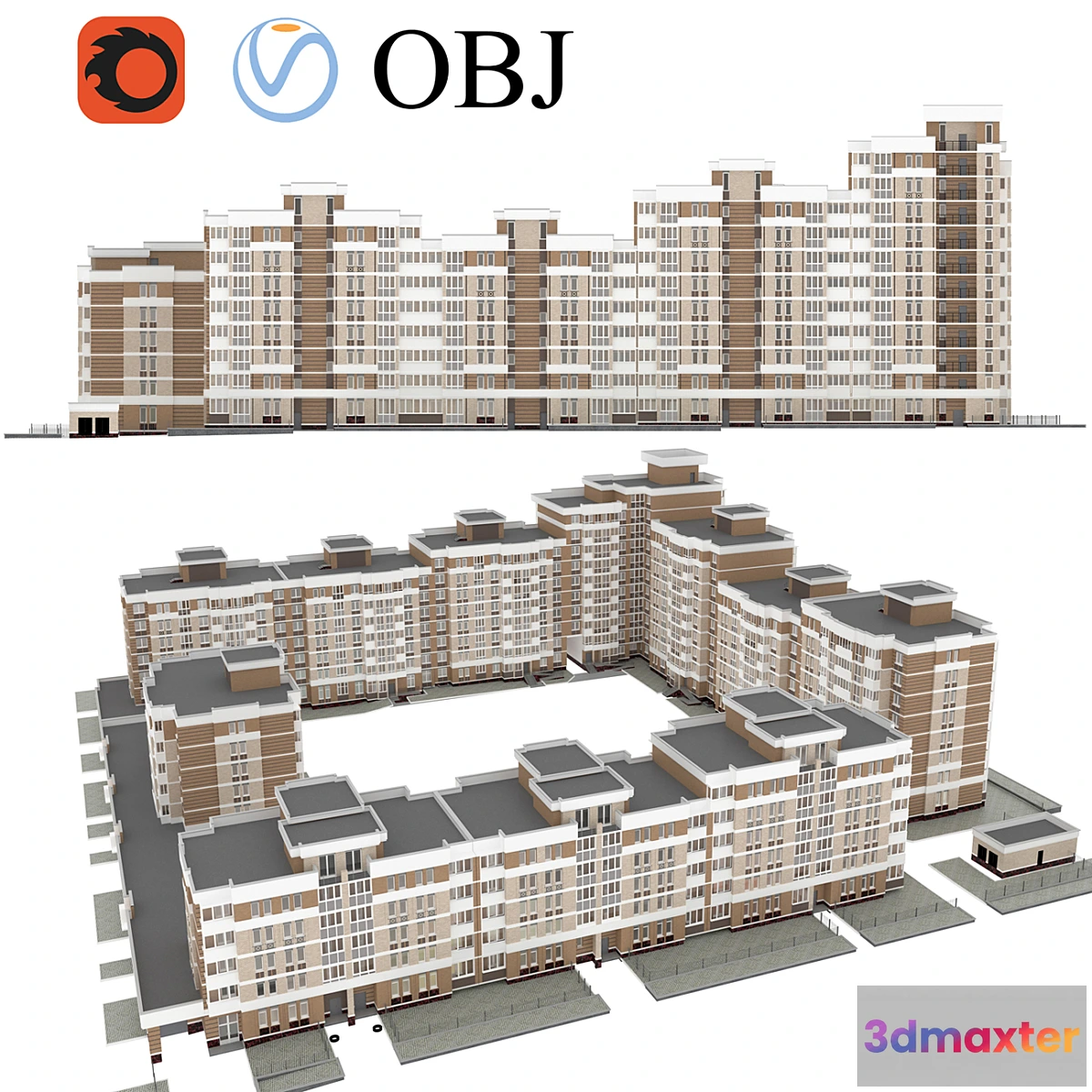 777155 - Quarterly building - apartment building