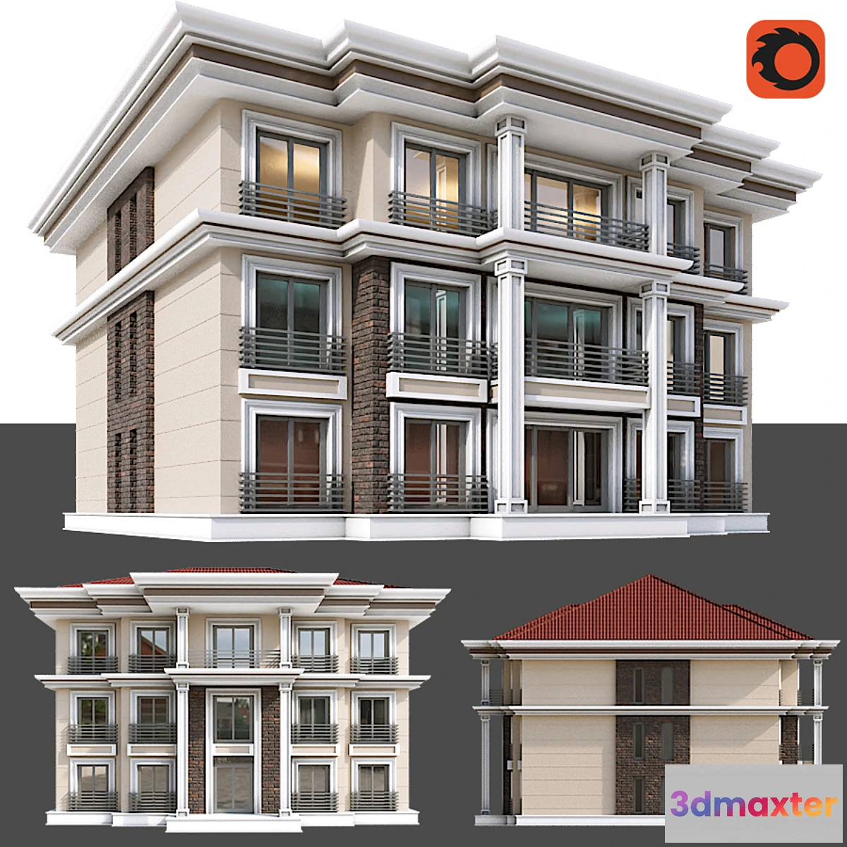 777231 - Modern Residential Building 020