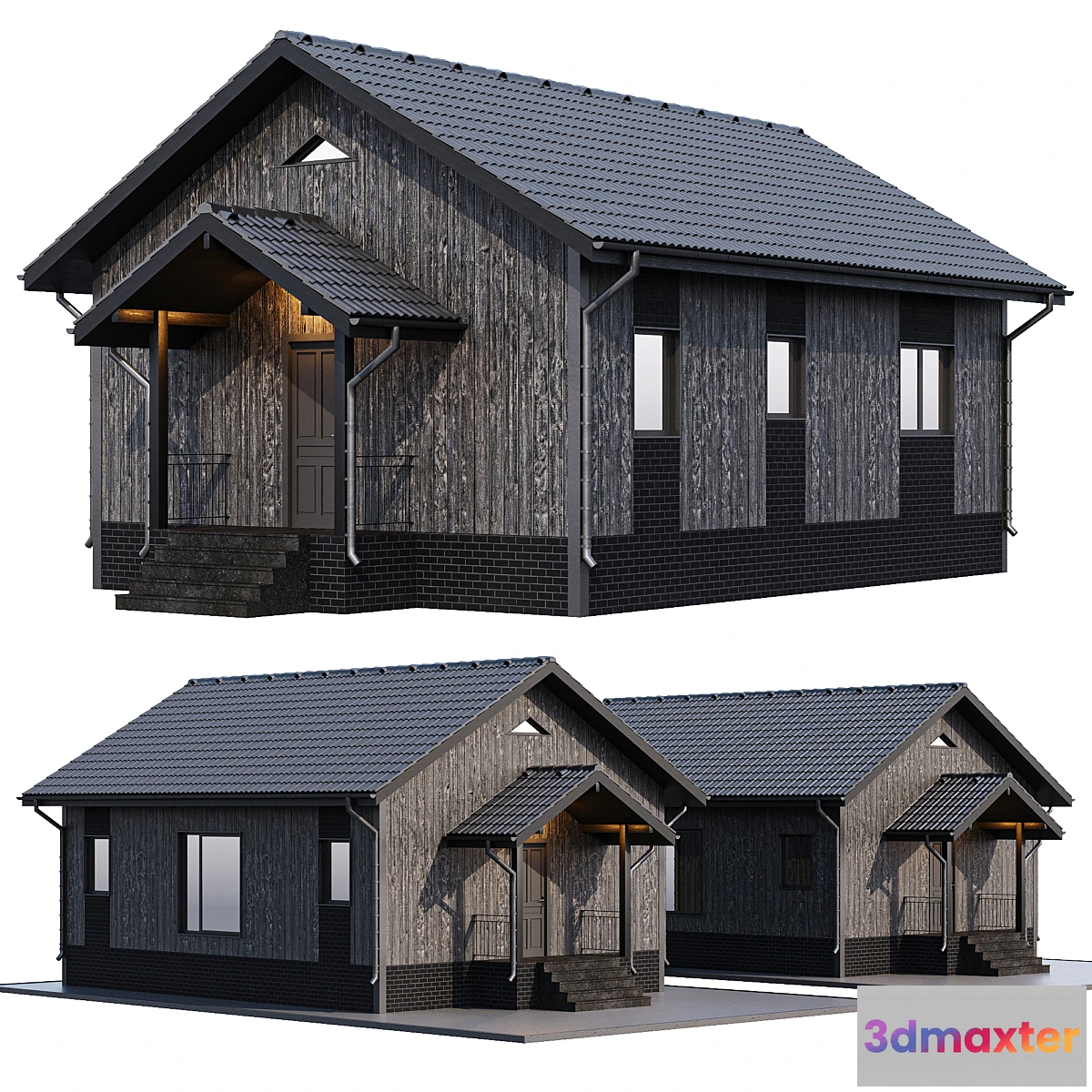 777263 - One-story wooden house