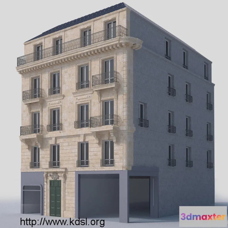 802562 - Haussmanian parisian building