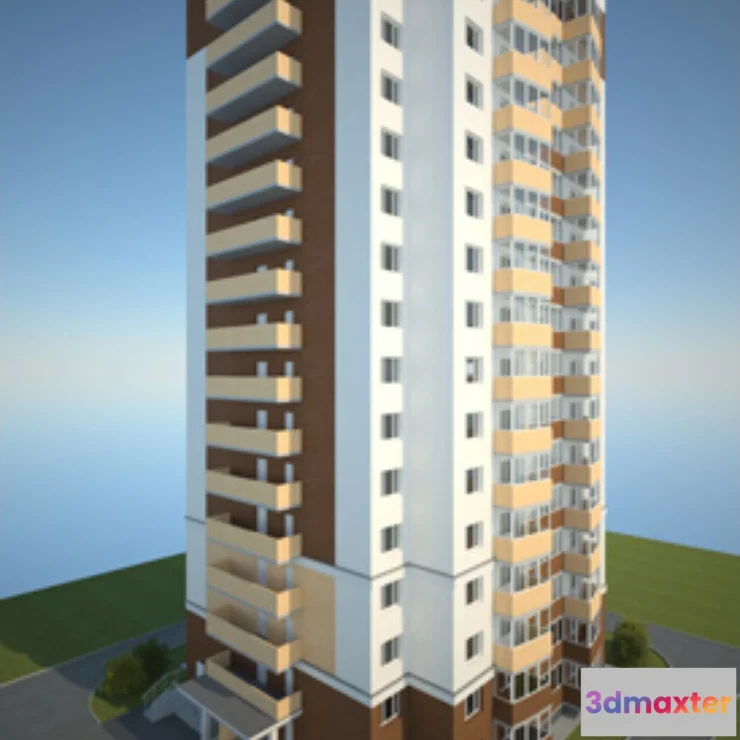 809602 - 16-storeyed residential house