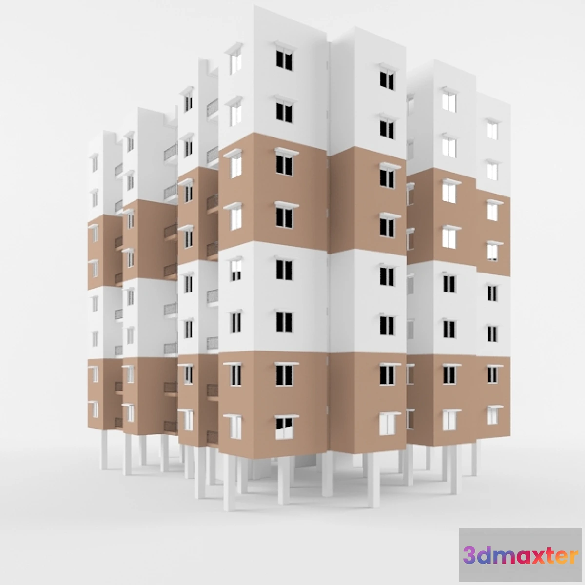 814820 - 3BHK Multi-storey residential Apartment - No.2