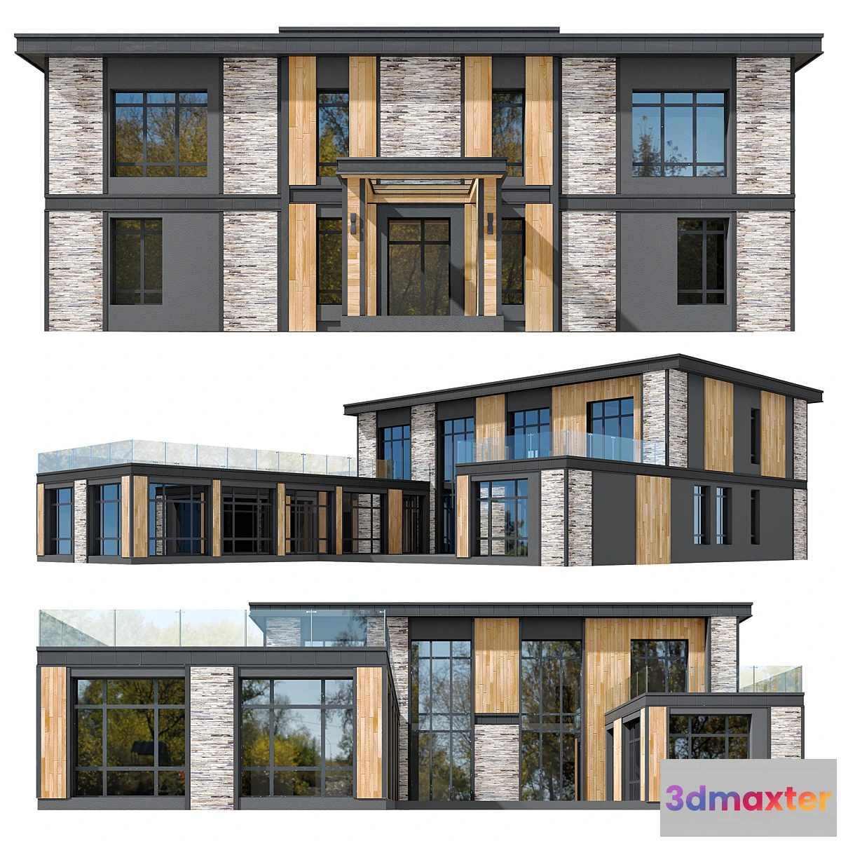 822418 - House in the Wright style - No.3