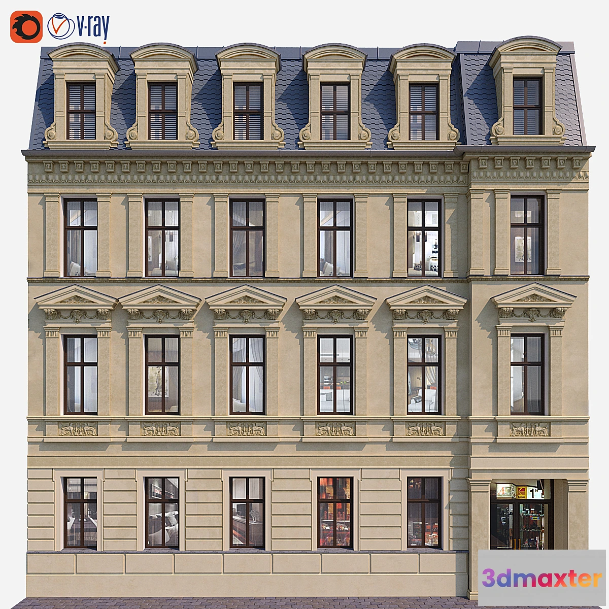 875257 - Facade for background 8 - No.4