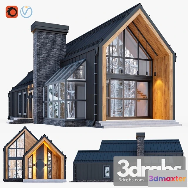 905038 - Barnkhaus S Vitrazhnym Ostekleniem