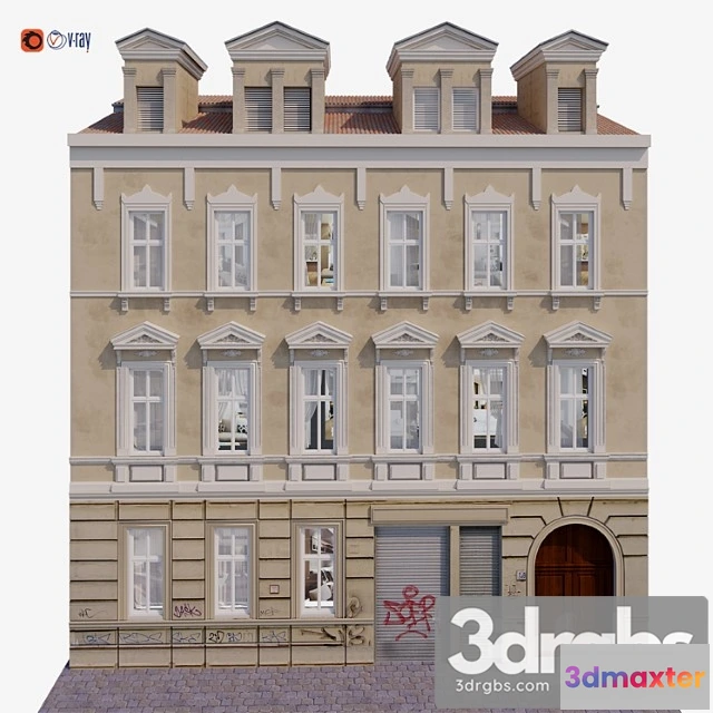 905198 - Building Facade For Background 12