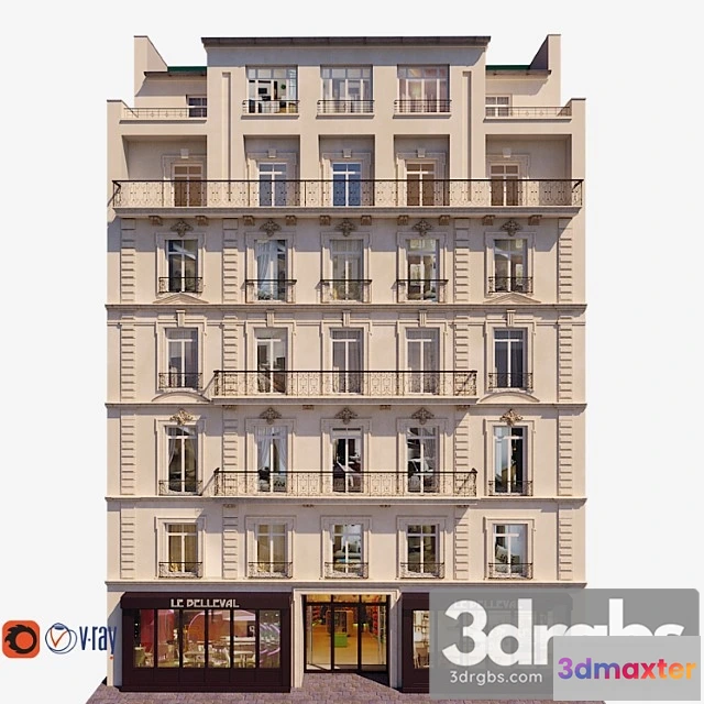 905200 - Building Facade For Background 7