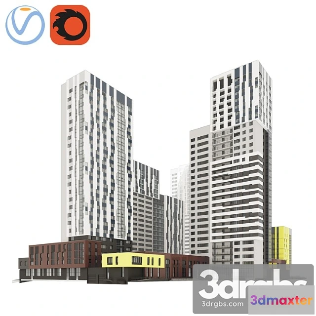 905290 - Building Quarterly Building Multi Apartment House 2