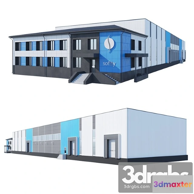 905340 - Building Warehouse With Attached Office 2