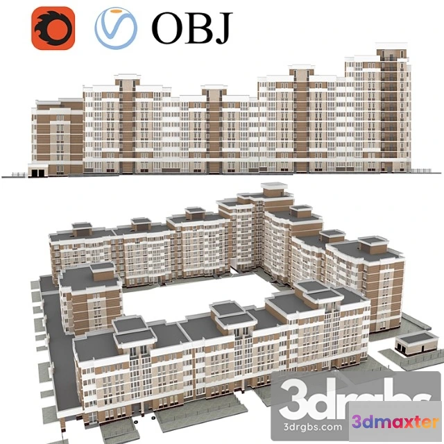 905674 - Quarter Naya Building Multi Apartment Residential Building