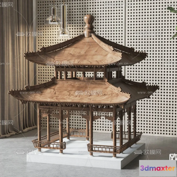 1218900 - JAPAN GARDEN DECOR 3D MODEL - 007