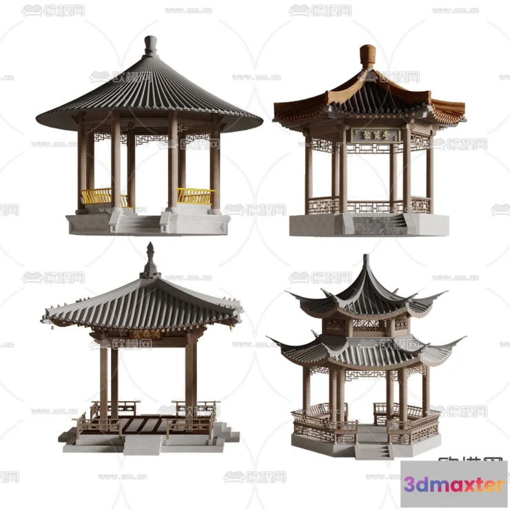 1218902 - JAPAN GARDEN DECOR 3D MODEL - 008