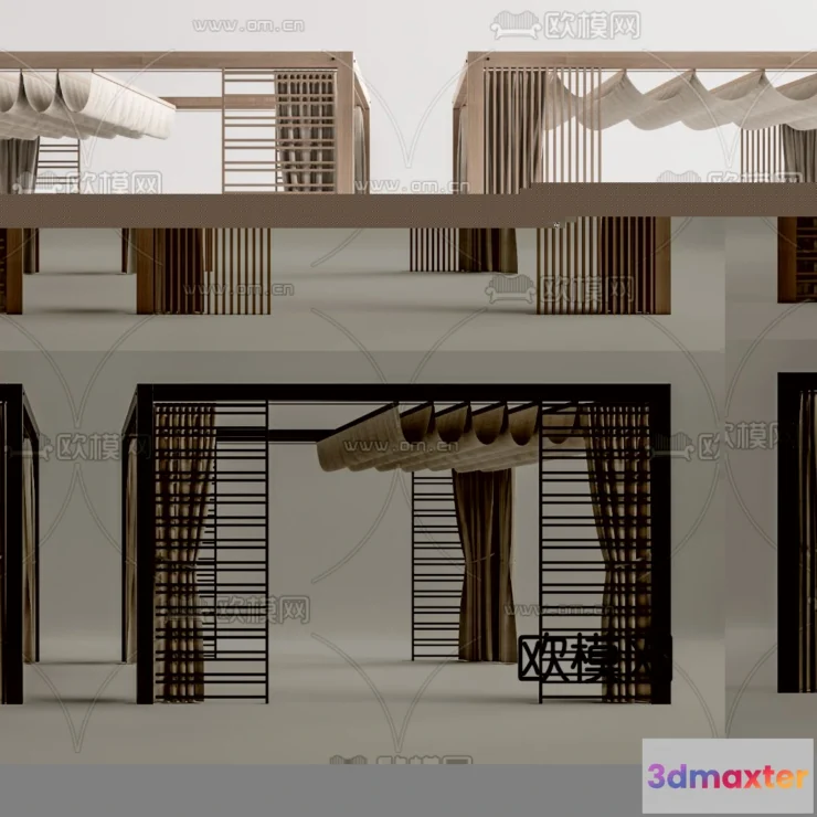 1218932 - JAPAN GARDEN DECOR 3D MODEL - 023