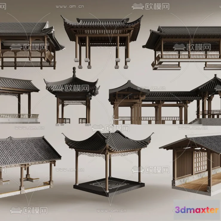 1218942 - JAPAN GARDEN DECOR 3D MODEL - 028