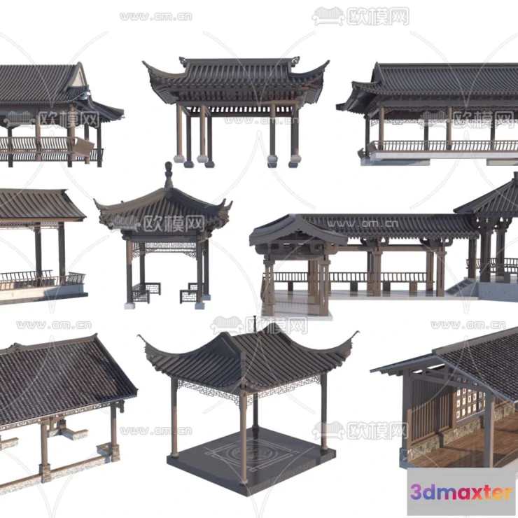 1218946 - JAPAN GARDEN DECOR 3D MODEL - 030