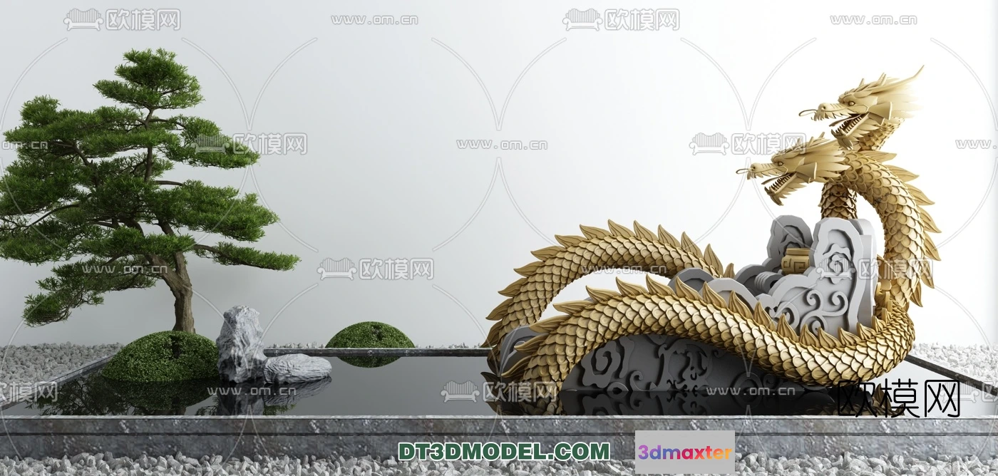 1244260 - GARDEN DECOR - VRAY  CORONA - 3D MODEL - 3254
