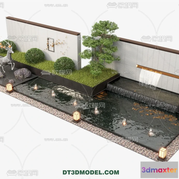 1244414 - GARDEN DECOR - VRAY  CORONA - 3D MODEL - 3331