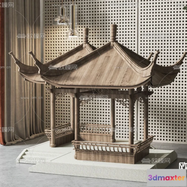 1260718 - JAPAN GARDEN DECOR 3D MODEL - 006