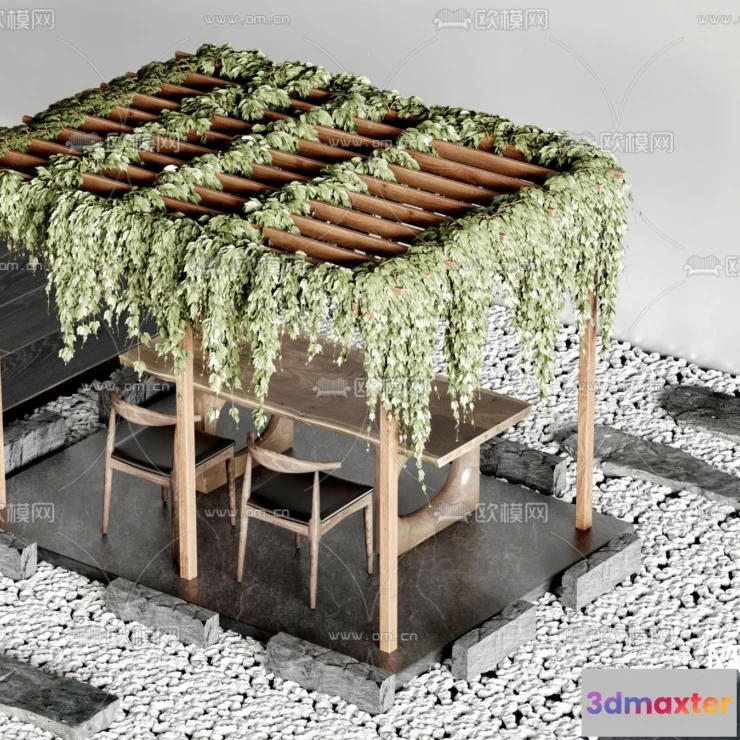 1260742 - JAPAN GARDEN DECOR 3D MODEL - 018