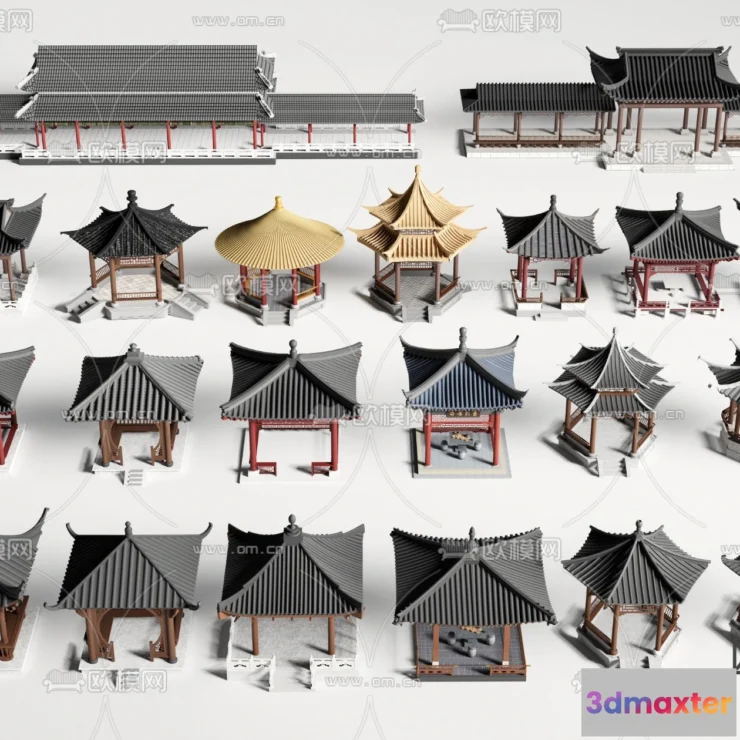 1260746 - JAPAN GARDEN DECOR 3D MODEL - 020