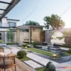 1358263 - Garden 3D Models - Architecture Decor 3D - 283 3D Max