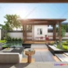 1358322 - Garden 3D Models - Architecture Decor 3D - 284 3D Max