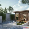 1358722 - Garden 3D Models - Architecture Decor 3D - 290 3D Max