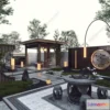 1358852 - Garden 3D Models - Architecture Decor 3D - 292 3D Max