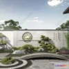1360875 - Garden 3D Models - Architecture Decor 3D - 322 3D Max
