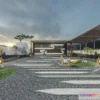 1361958 - Garden 3D Models - Architecture Decor 3D - 338 3D Max