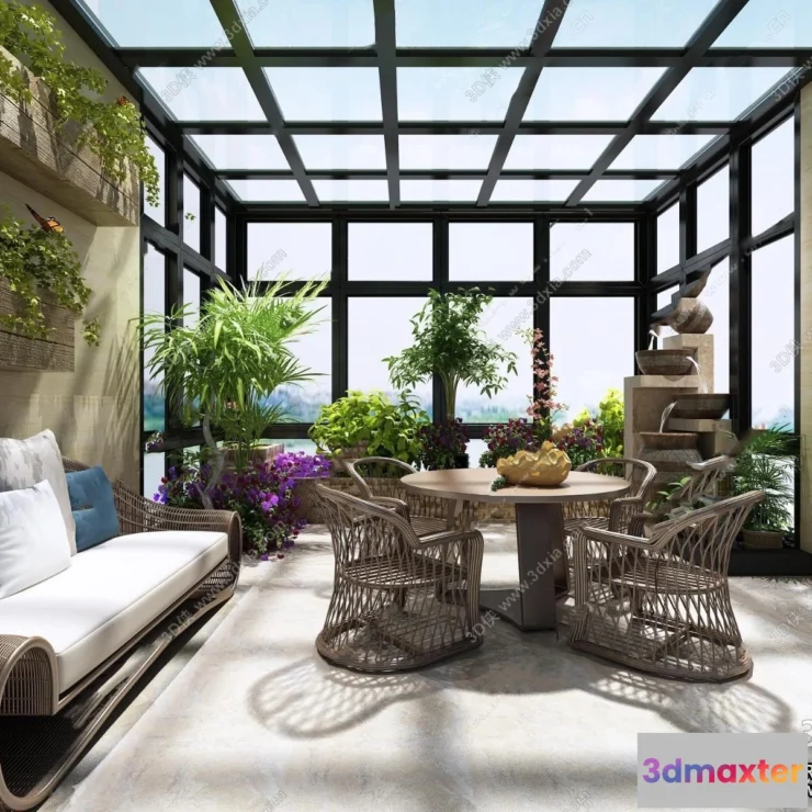 1362301 - Garden 3D Models - Architecture Decor 3D - 343 3D Max