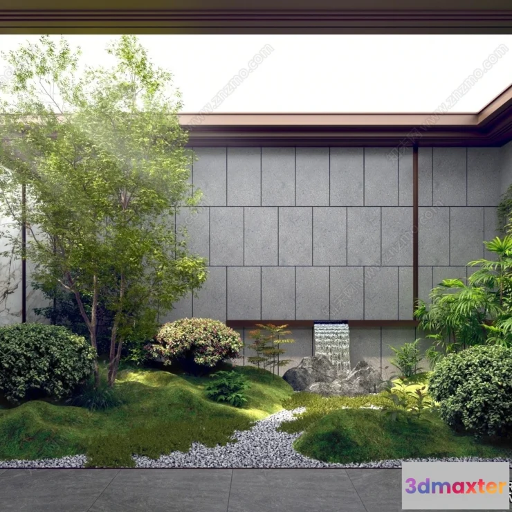 1362623 - Garden 3D Models - Architecture Decor 3D - 348 3D Max